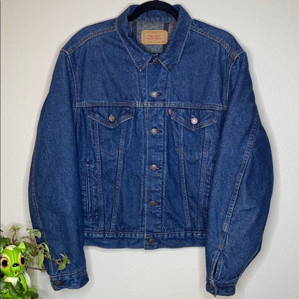 Levi’s Denim Jacket vintage Size 46 lined